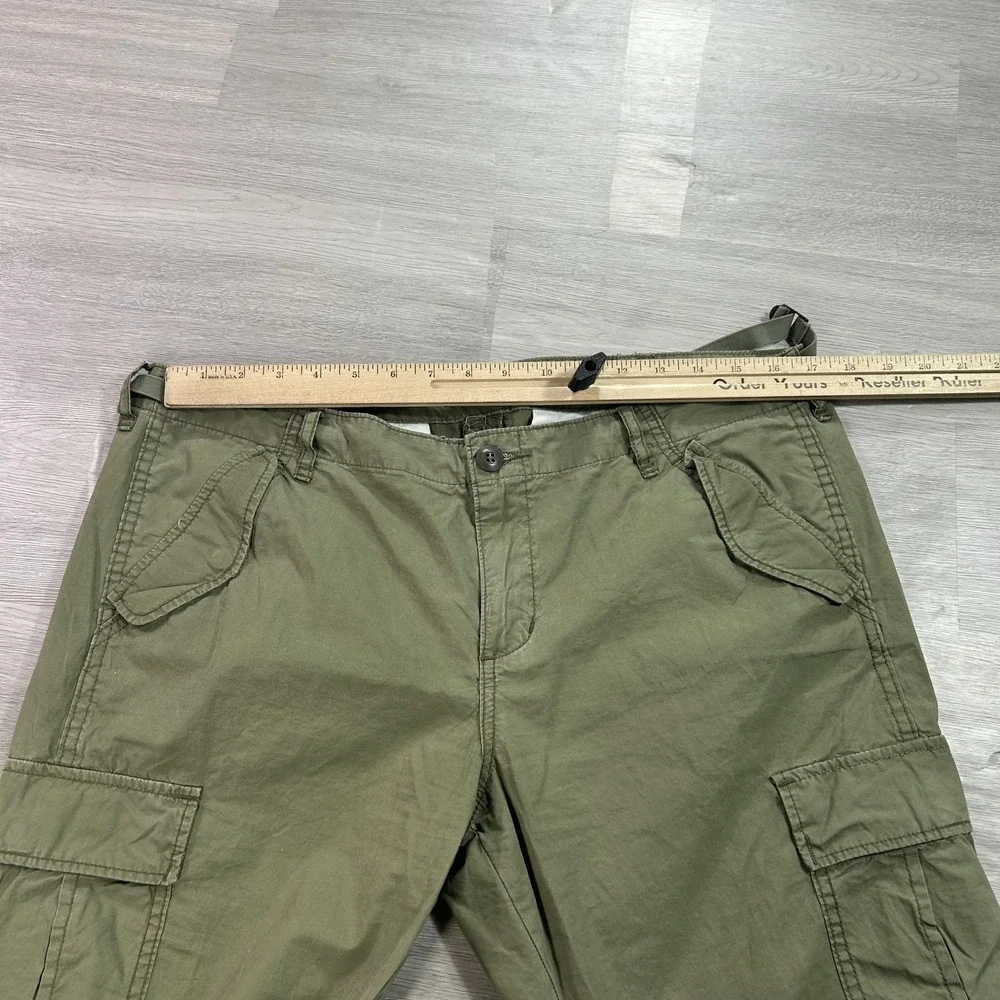 Denim & Supply Ralph Lauren Pants Mens 32x31 Green Cargo Canvas Relaxed Fit